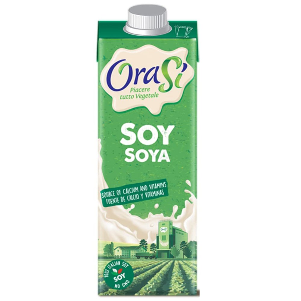 OraSi Soy Milk 1lt x 5 Pack
