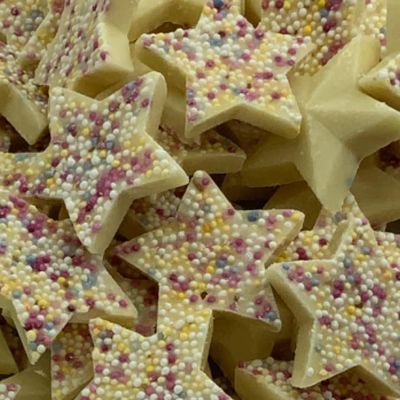 White Chocolate Stars - 1000g Chocolate Sweets