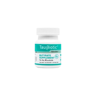 TauBiotic 30 caps. by RedoxBox - Butyrate (tributyrin) Gut Microbiota & Digestion Support.