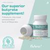 TauBiotic 30 caps. by RedoxBox - Butyrate (tributyrin) Gut Microbiota & Digestion Support. view 2