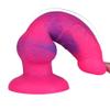 10 Inch Large Liquid Silicone, Waterproof and Smooth, with Suction Cup, Shape Dog, Bend at Any Angle.(Color:17.3cm,Size:) view 3