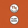 CLIF Bar Energy Bars/Nutritional Protein Bar, Source of Plant Based Protein, Crunchy Peanut Butter, 12 x 68g view 4