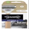 Wilkinson Sword - Hydro 5 Skin Protection Premium Edition Razor - 5-blade razor - Pack with 1 wooden handle and 1 head view 1
