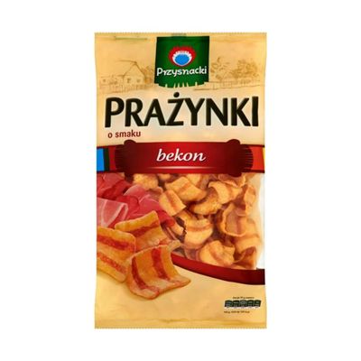 Prazynki Bacon Flavoured Snacks 140gr x 10 pack