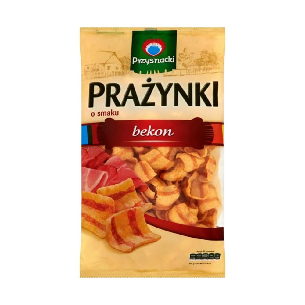 Prazynki Bacon Flavoured Snacks 140gr x 10 pack