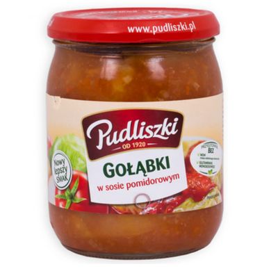 Pudliszki Golapki Ready Meal (Stuffed Cabbages) 500gr x 10 Pack