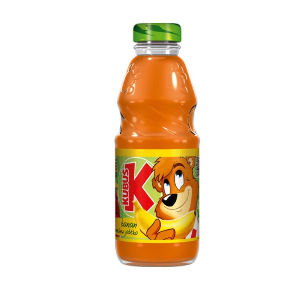 Kubus 100% Banana, Carrot & Apple 850ml x 10 pack