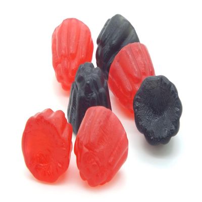 Black and Raspberry Gums - 1000g Gummy Sweets