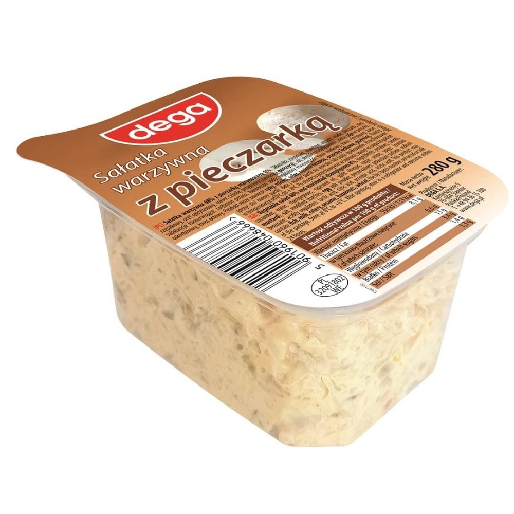 Dega Vegetable Salad with Champignons 280gr x 15 Pack