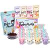 Thoughtfully Gourmet, Mini Boba Party Set, Makes 16 Tasting Portions Of Bubble Tea, Includes 4 Flavors, Boba Pearls, Cups, Lids, And Straws view 1