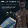 Favrison Body Hair Trimmer for Men & Women, Ball Trimmer, Mini Electric Body Groomer for Underarm, Chest, Groin, Balls, with Safety Blade, Waterproof Wet Dry Use, Low Noise (Dark Green) view 3