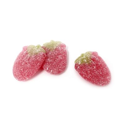 Fizzy Strawberries - 200g Gummy Sweets