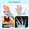 Finger Splint, Trigger Finger Splint, Boxer Break Metacarpal Brace, 2 Aluminum Plate Support Adjustable for Fracture,Sprain,Arthritis,Mallet Finger (2-fingers) view 2