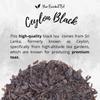 Ceylon Tea Black Loose Leaf Tea (100g) - Broken Orange Pekoe Sri Lanka Leaves Malty Golden Premium Mild Smooth Classic Full-Bodied Flavourful Long Lasting Freshness Closed in Resealable Pouch view 4