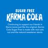 Karma Drinks Sugar Free Karma Cola (24 x 300ml Bottles Soft Drink) - Organic, Gluten Free Soft Drinks, Natural Ingredients, FairTrade, Vegan Friendly, No GMO, Carbonated Fizzy Drinks 24 Pack view 3