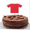 AK Giftshop Morocco Football Party Food & Cupcakes Picks Decorations Toppers World Cup (pack of 14) view 2