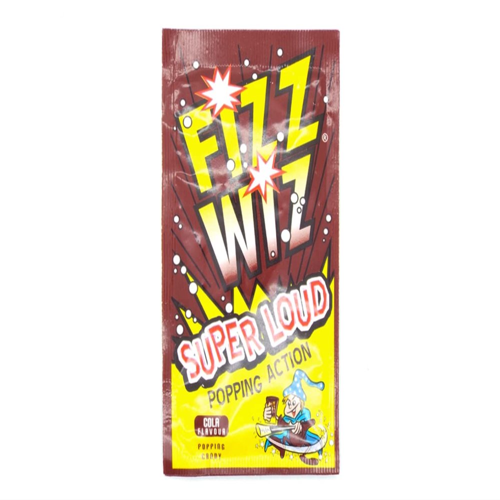 Fizz Wizz Cola Popping Candy - 10 Toys & Novelty Sweets