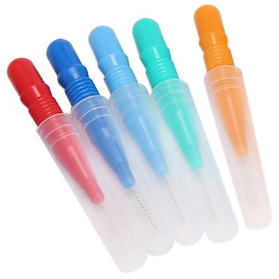 100pcs Dental Dental Brush Dental Brush Interdental Brush Refill Cleaners