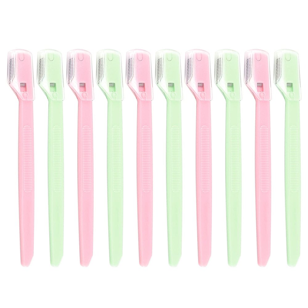 10PCS Small Eyebrow Shaver Eyebrow Razor Small Head Eyebrow Face Razors Dermaplaning Blades for Face Shavers Eyebrow Razors Shaper Face Shaving Blade Women Face Shavers for Women