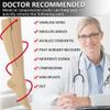 Ailaka Zipper Compression Socks Medical, 15-20 mmHg Knee High Compression Socks for Men Women, Close Toe Support Socks for Varicose Veins, Edema, Recovery, Pregnant, Nurse (Beige, XL) view 4