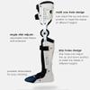 LARIAU Hinged Knee Foot Support Brace, Rom Adjustable Post Op Orthosis Immobilizer Protector, Full Leg Stabilizer Knee Orthosis Splint (Left M) view 3