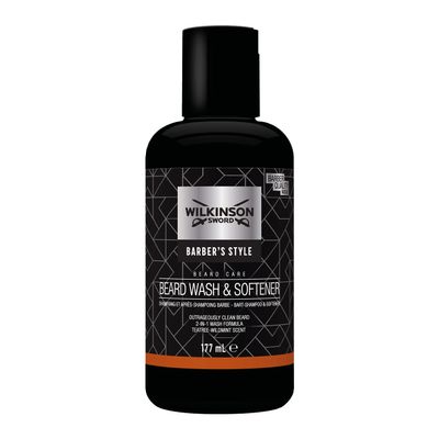 Wilkinson Sword - Barber's Style For Men | Beard Wash & Softener | 177ml