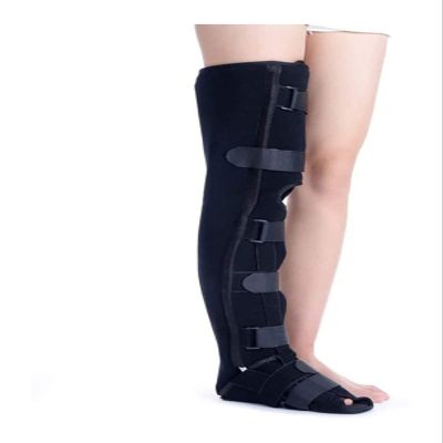 Comfortable Leg Foot Supports Ankle Brace Immobilizer Adjustable Ankle Braces Splint Breathable Leg Ankle Surgical Fixation Stabilization Rehabilitation Tool 22.7.14 (Size : Large/L)