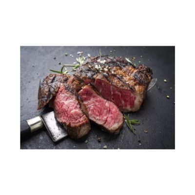 Halal Fresh Australian Wagyu Ribeye 2kg  Premium Grass-Fed Beef Steak | Marble Score 6-7 | Butchers Cut | Tender, Juicy and Richly Marbled | Perfect for Grilling, Pan-Seared or BBQ