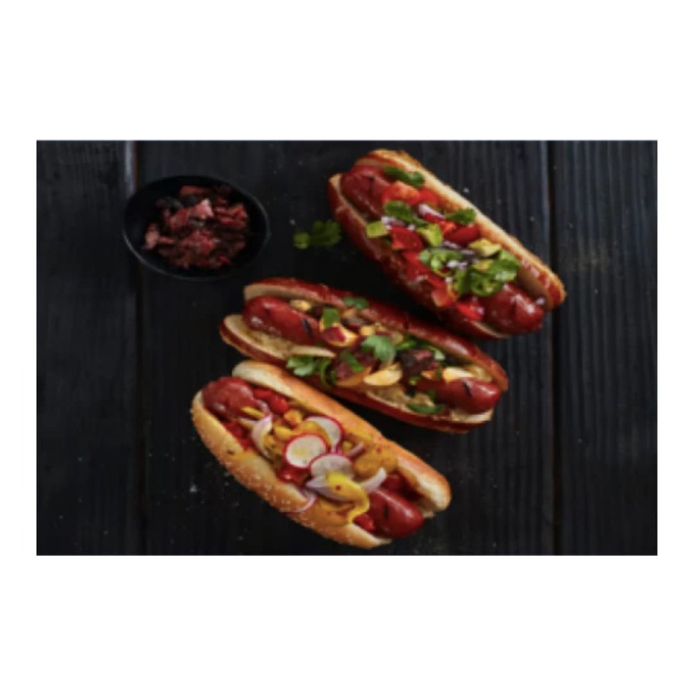 Halal New York Diner Beef Hot Dogs 560g (8 Pieces) | Premium Halal Frankfurters | Classic American-Style Taste | Ideal for Grilling & Hot Dog Meals