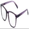 Foster Grant Eye care Constance Reading Glasses, Translucent Purple, 53mm x 18mm 140mm UK view 2