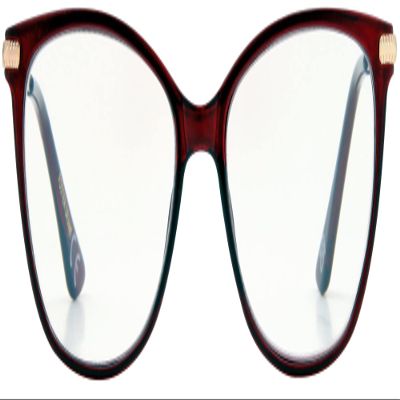 Foster Grant Elm Alianna Blue Light Reading Glasses, Translucent Wine, +1.50 Magnification UK