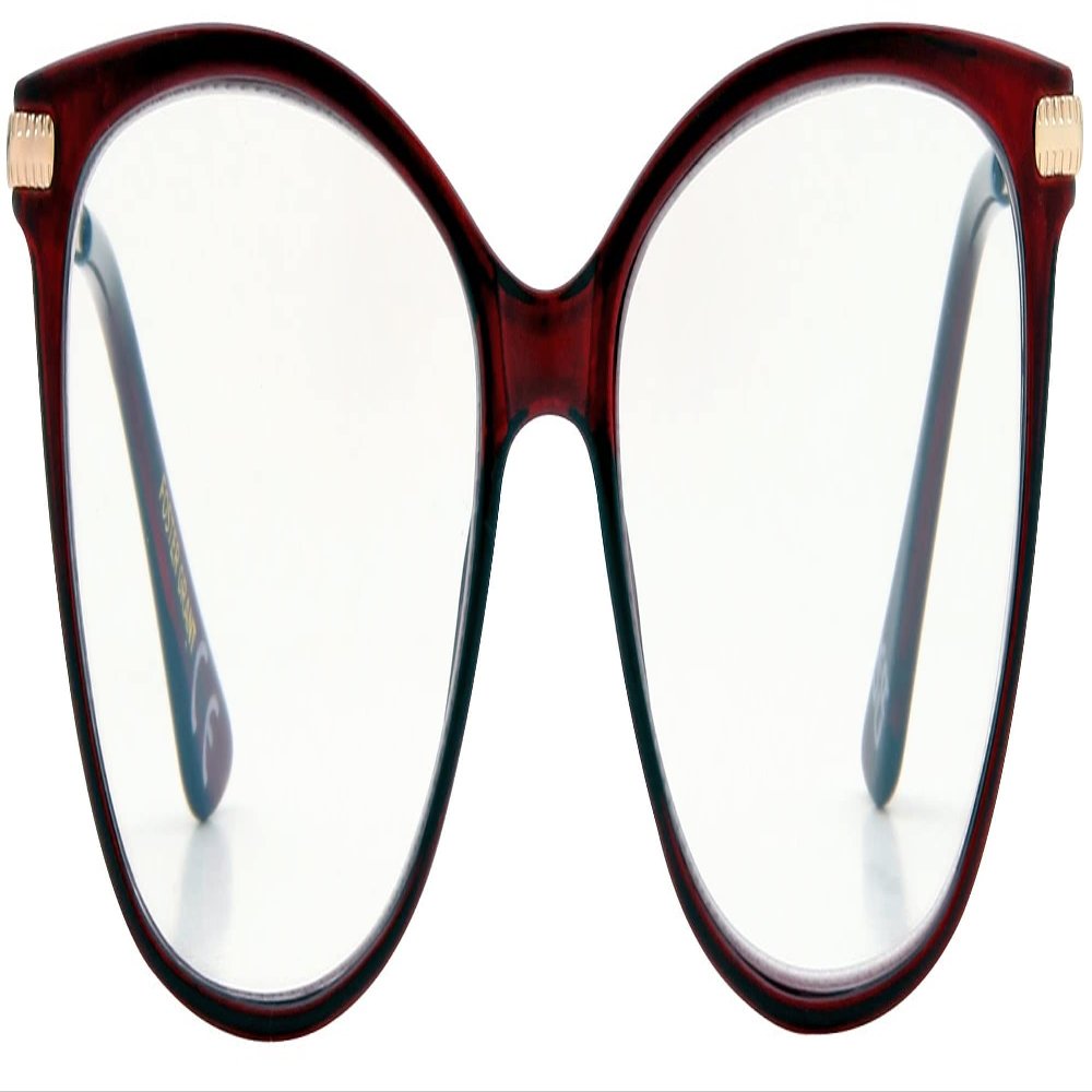 Foster Grant Elm Alianna Blue Light Reading Glasses, Translucent Wine, +1.50 Magnification UK