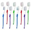 Adult Toothbrushes with Covers ~ Bulk Pack of 8 Manual Toothbrushes ~ Medium Firm Bristles view 1