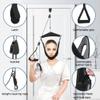 Fanwer Neck Stretcher Cervical Neck Traction Device, Double Ratchet Neck Stretcher Hammock Over The Door Device for Neck Pain Relief, Arthritis view 4