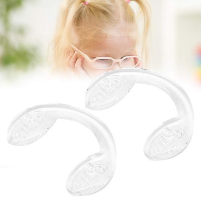 20 Pairs Soft Silicone Nose Pads, U Shaped Strap Bridge Nose Pads, of Adhesive Brilliant Nose Pads, Glasses Nose Pad, Stick-On Non-Slip Soft Silicone,for Glasses Sunglasses