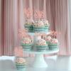 Gyufise 24pcs 16th Birthday Cupcake Toppers - Rose Gold Glitter Hello Sweet 16 Cake Decorations for Parties view 4