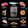Hunters Biltong - Peppered Beef Biltong, 250g pack High Protein, low fat, Thin Tender Slices of authentic Beef Biltong, beef Jerky, Gluten & MSG Free, Convenient Snack view 2
