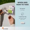 Metabolism Boost with Iodine, Brown Seaweed, Vitamin C and Vitamin D3  Energy and Fatigue Reduction Formula, 60 Capsules  Sensilab view 4