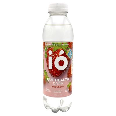 I fibrewater - Award-Winning Prebiotic Fibre Infused Still Water (1 x 500ml) (Lemon & Lime) (Strawberry)
