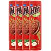 4 x 220g Hit Nuts Biscuits Sandwich Cookies with Hazelnut Flavour Filling view 1