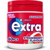 5 x 60 piece Tub Strawberry Flavour Chewing Gum Sugar Free Dental Oral Care view 2