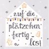 20 Napkins Auf die Bchchen und Garten, Winter, Christmas, Table Decoration, Decoupage, Napkin Technology, 33 x 33 cm view 1