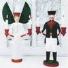 20 Napkins Traditional Wooden Figures Angel Mountain Ore Mountains Wood Winter Christmas Table Decoration Decoupage Napkin Technology 33 x 33 cm view 1