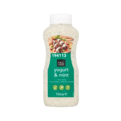 Chef's Larder Yogurt & Mint Dressing 1 Litre x 6 case