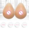 WSSZLH 1 Pair Cross Dressing Special Silicone Breast Prosthesis Realistic Water Drop Fake Breasts Fake Boobs Breast Inserts Men Disguised As Women Reverse String Props 300g view 4