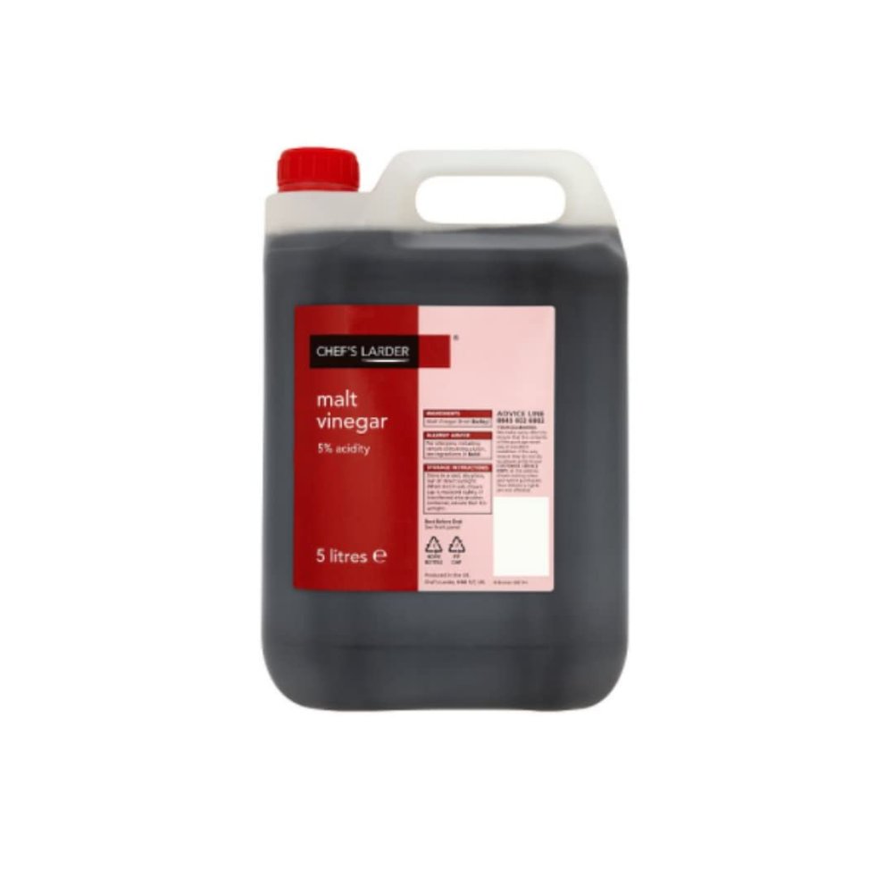 Chef's Larder Malt Vinegar 5 Litres x 4 case