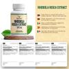 Double Wood Rhodiola Rosea | 90 Servings of 500mg Rhodiola Rosea Complex Capsules | 3% Rosavins & 1% Salidrosides | A Powerful Adaptogen Sourced from High Altitude Environments | UK Manufactured view 2