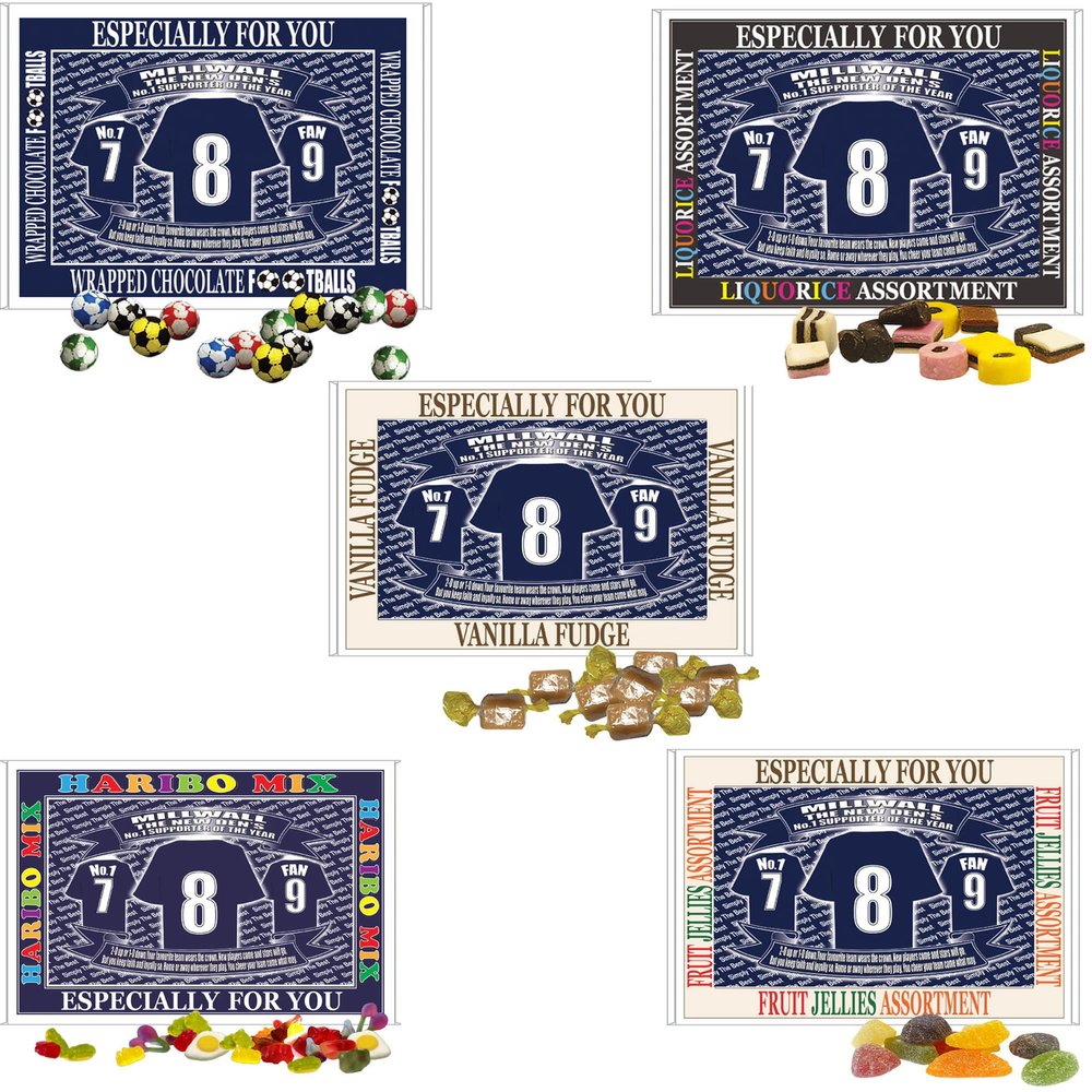 Millwall Football Shirt Gift Boxed Sweets