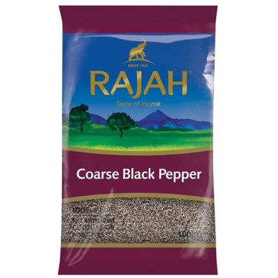Rajah Black Pepper Coarse 100gr x 10 pack