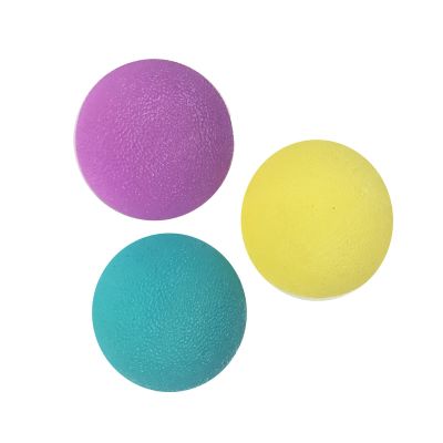 CHAMEEN Hand Therapy Balls Hand Therapy Bal Silicone Hand Trainer Set of 3 Finger Wrist Osteoarthritis Training